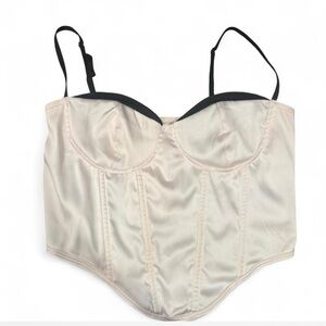 Cream Corset Top